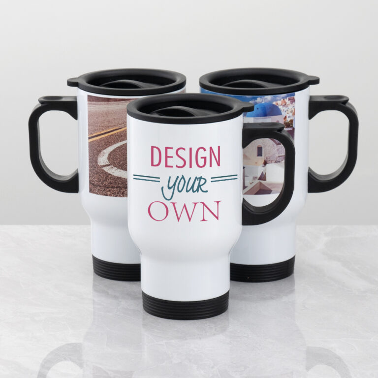 Personalized Travel Mugs Custom Photo Thermos VivoPrint