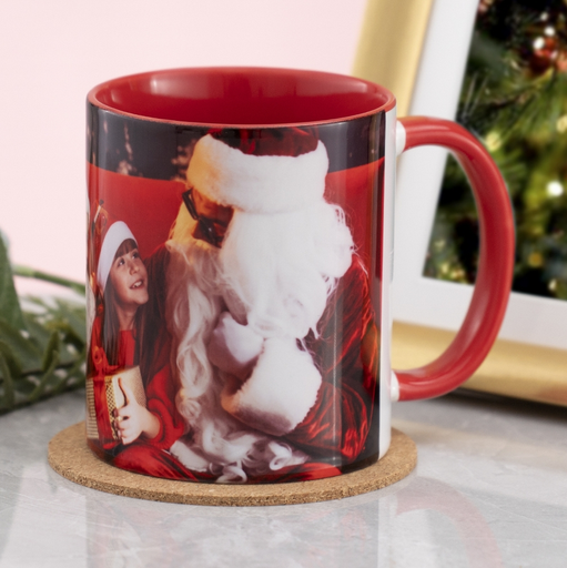 11 oz Combo Color Mug - Red