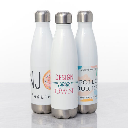 16 oz Stainless Steel Water Bottle | Personalized Water Bottle | Vivoprint
