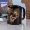 11 oz Combo Color Mug - Black