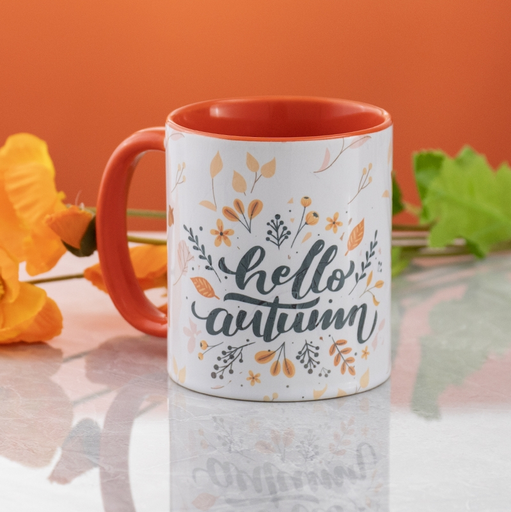 11 oz Combo Color Mug - Orange