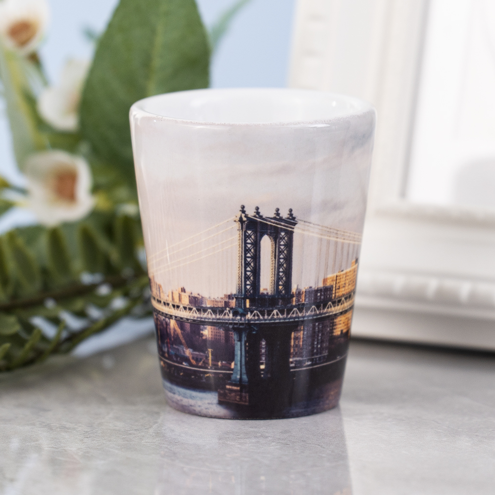 1.5 oz Ceramic Shot Glasses