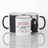 11 oz Rim & Handle Mug - Black