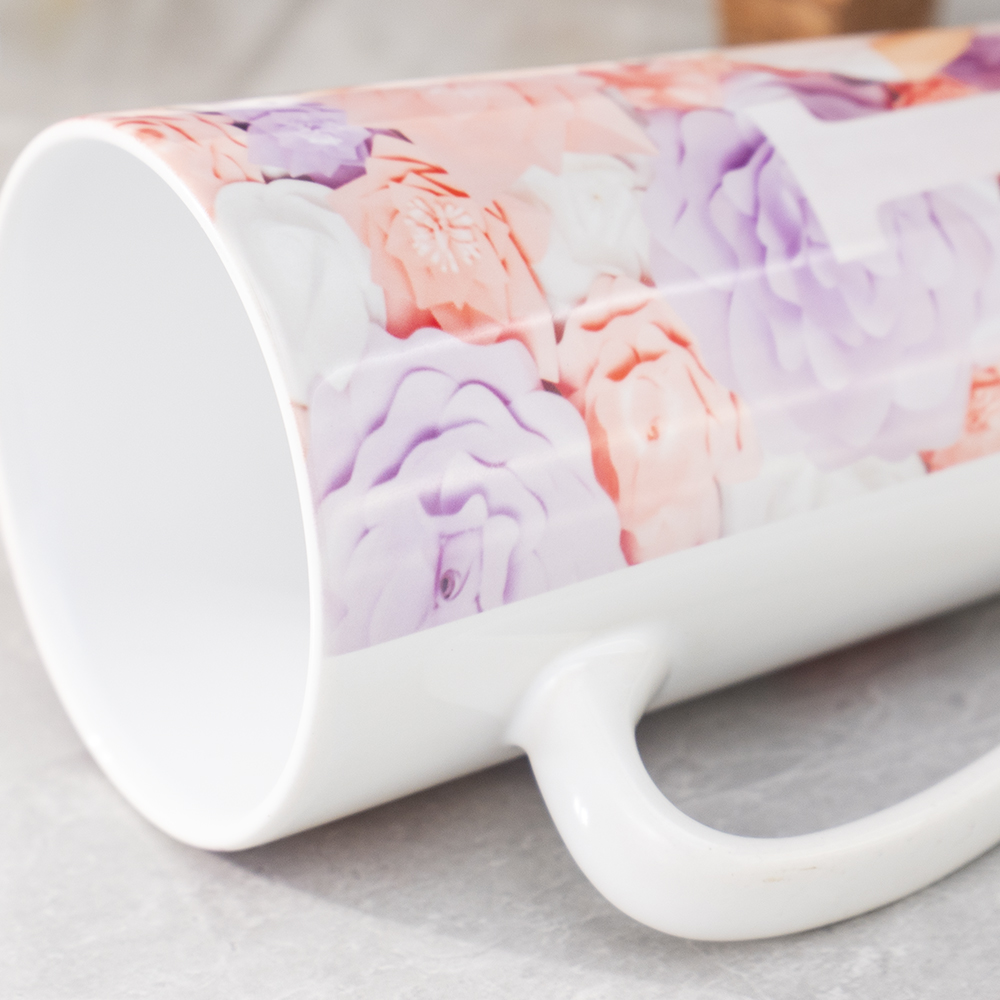 17 oz Custom Latte Mug | Personalized White Latte Mug | VivoPrint