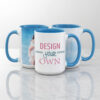 15 oz Combo Color Mug - Cambridge Blue