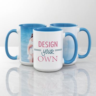 15 oz Combo Color Mug - Cambridge Blue