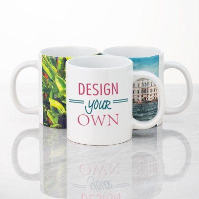 20 oz White Jumbo Coffee Mug