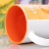 11 oz Inner Color Mug-Orange