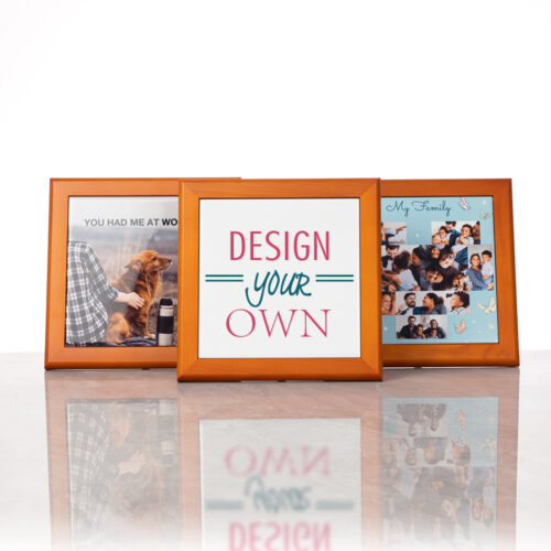 Photo Frame Tile Design Custom Photo Tile Cherry Frame | Personalized Photo Frame | Vivoprint