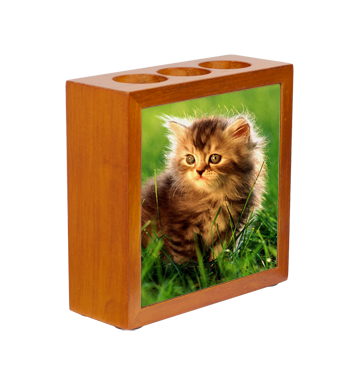 Wooden Pencil Holder