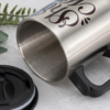 14 oz Stainless Steel Insulated Travel Mug