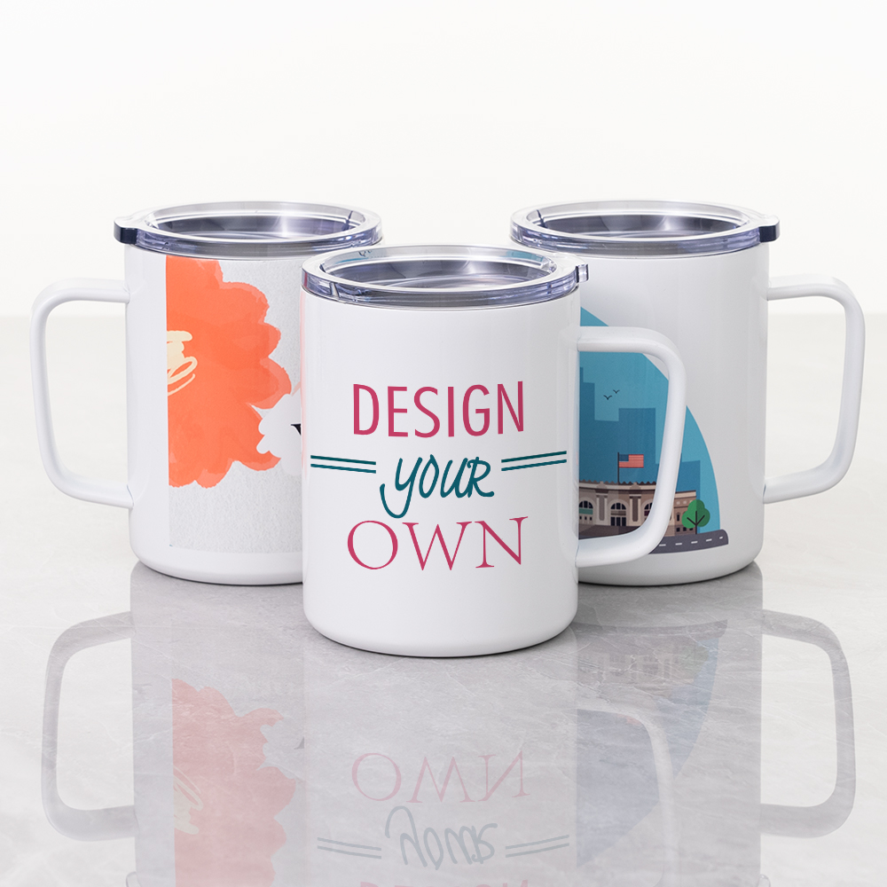 10 oz Office Stainless Steel Coffee Mug