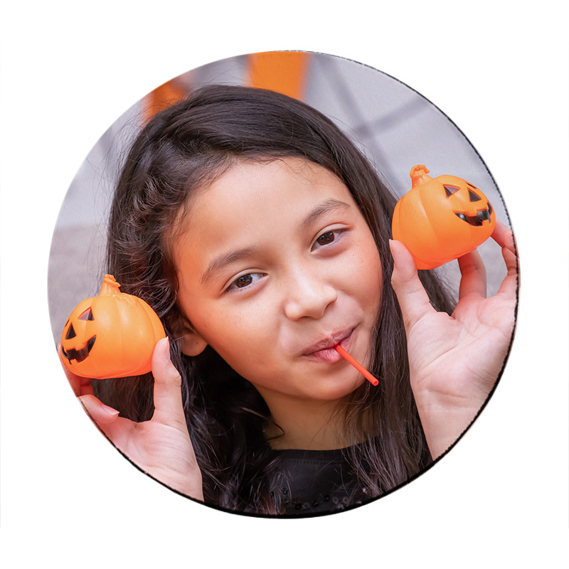 halloween-Sandstone Coaster – Circle