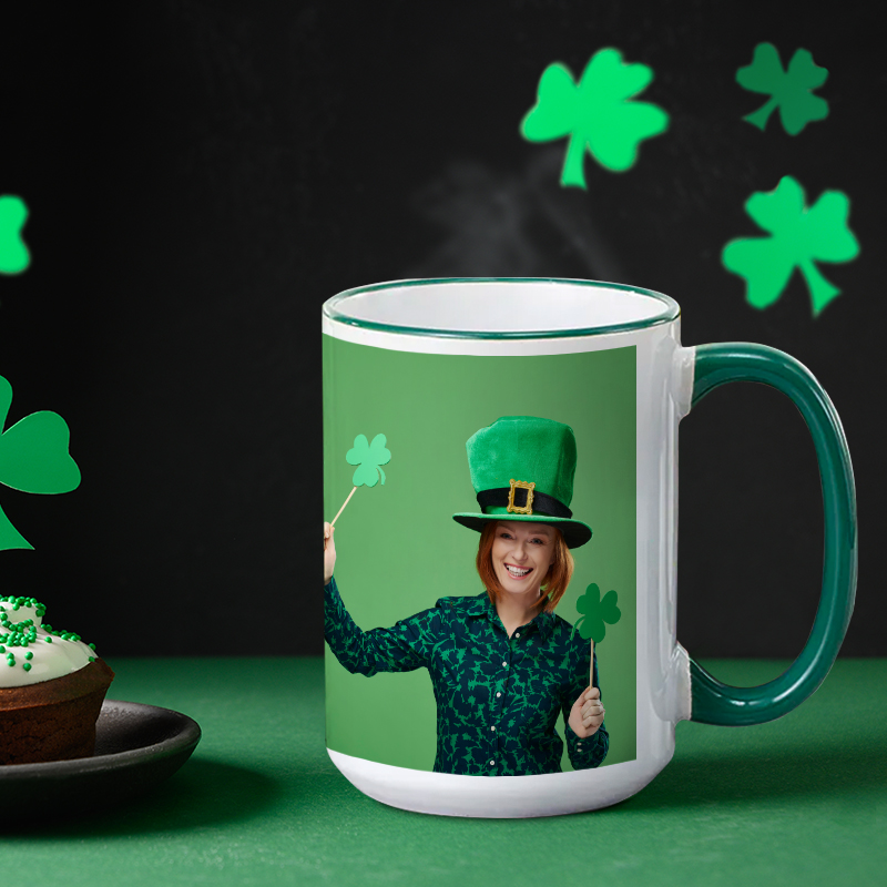 15 oz color mug-St. Patrick’s Day Sale