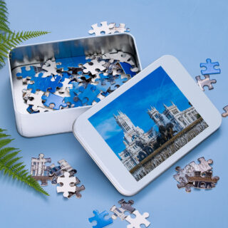110 Piece Jigsaw Puzzles with Tin Box