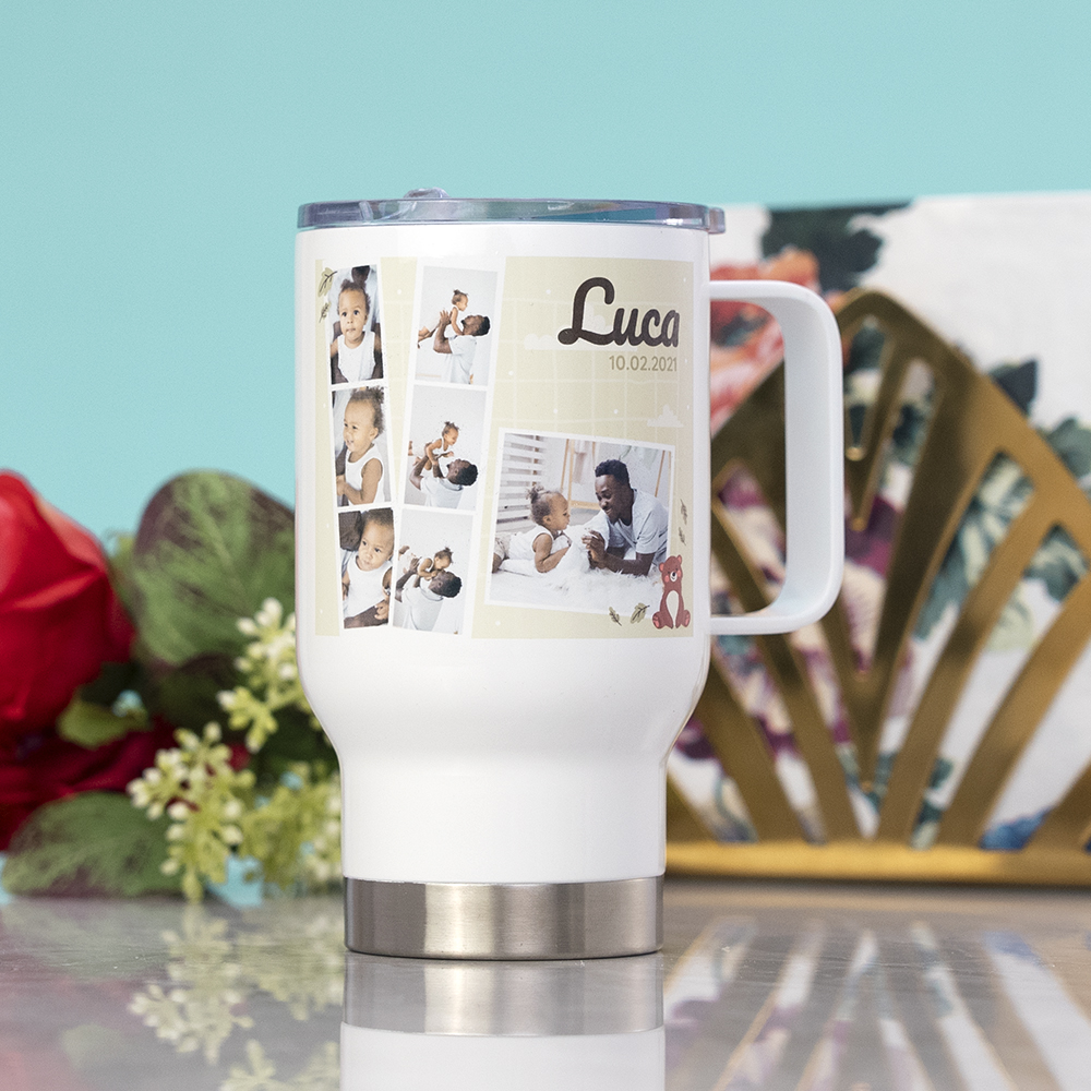 10 oz thermal stainless steel coffee mugs with handle 10oz Coffee Cup main image 0