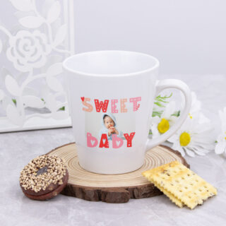 12 oz White Latte Mug2