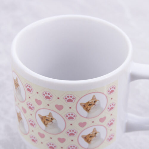 8 oz Custom Stackable Ceramic Coffee Mug - Compact & Stylish | Vivoprint