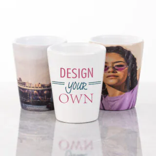 1.5 oz Ceramic Shot Glasses