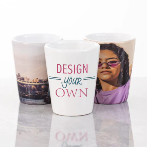 1.5 oz Ceramic Shot Glasses