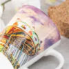 12 oz White Latte Mug