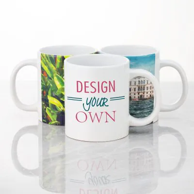 20 oz White Jumbo Coffee Mug