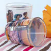 1.5 oz Gold Rim Shot Glass
