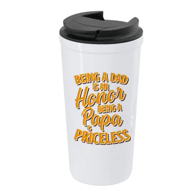 16 oz Double-Wall Stainless Steel Tumbler