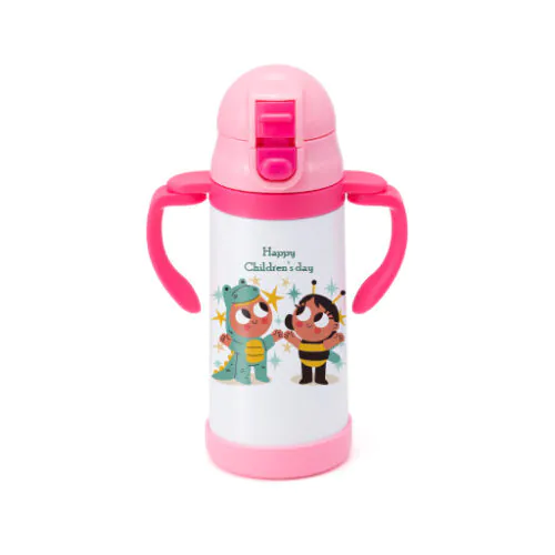 12 oz Insulated Leakproof Baby Water Bottle