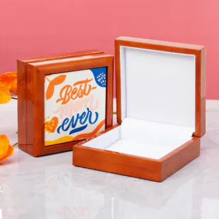 Jewelry Box w/ Photo Tile