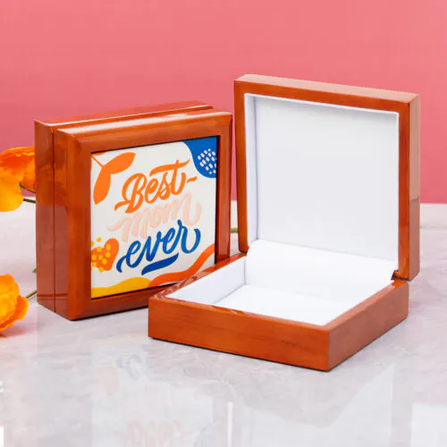 Jewelry Box w/ Photo Tile