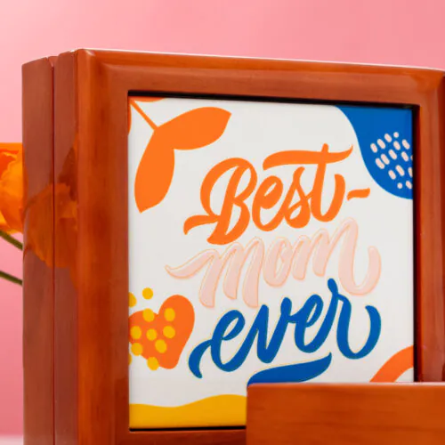 Jewelry Box w/ Photo Tile