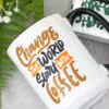 15 oz Rim & Handle Color Mug