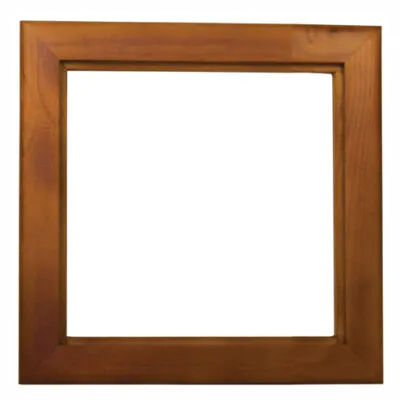 Photo Tile 6" x 6" w/ Pecan Frame