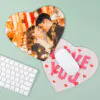 Mouse Pad – Heart-shaped, Small