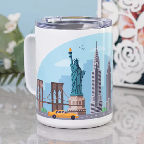 10 oz Stainless Steel Insulated Mug