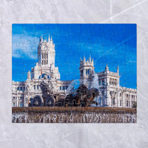 110 Piece Jigsaw Puzzles with Tin Box