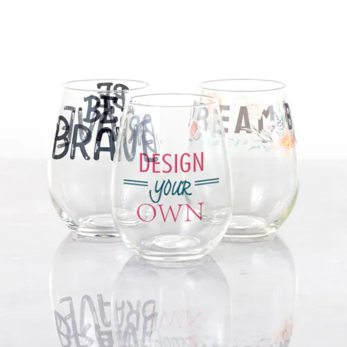 20 oz Stemless Wine Glass