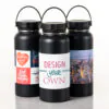 32 oz Black Water Bottle