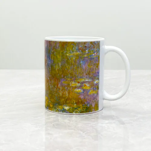 Water liliies mug