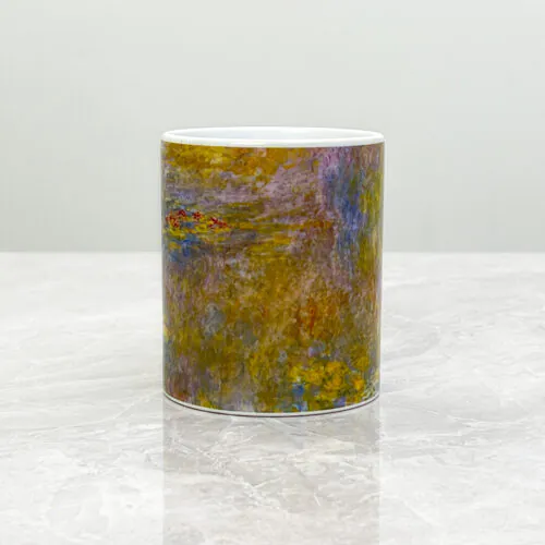 Water liliies mug