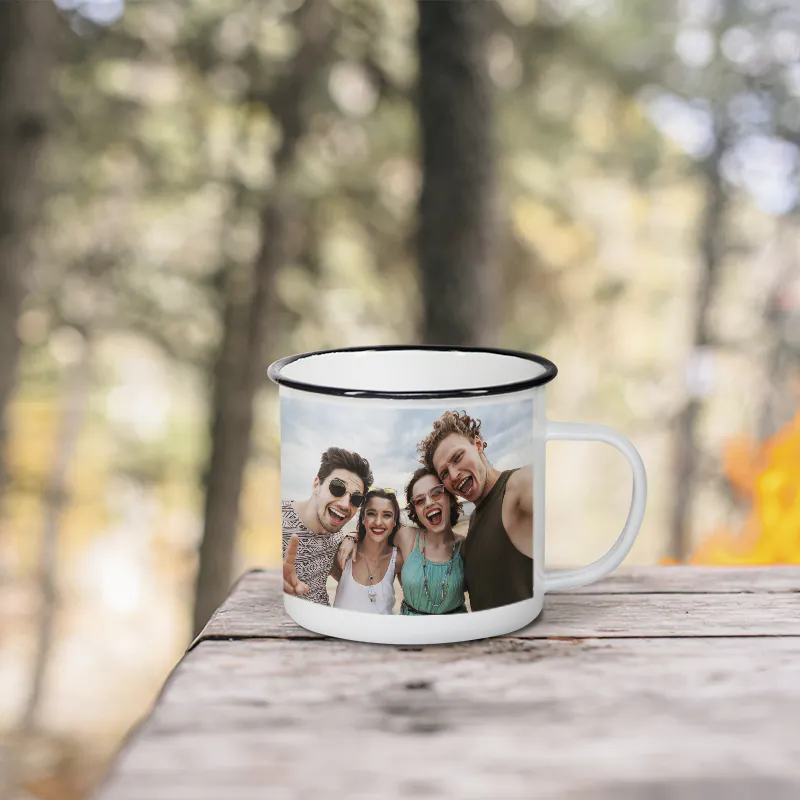 International Photography Day_12 oz Enamel Coffee Mug